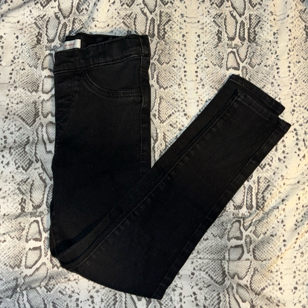 Girls Black Levi’s Jeggings